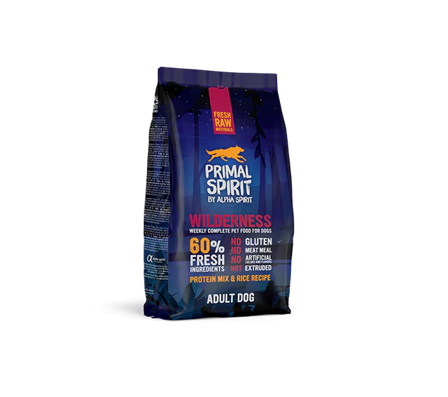 ALPHA SPIRIT Primal 60% Wilderness Alimento para perros SACO 12 KG - Imagen 3