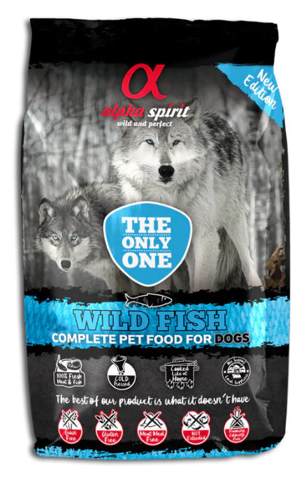 ALPHA SPIRIT ALIMENTO PERROS THE ONLY ONE WILD FISH SACO 12KG - Imagen 2