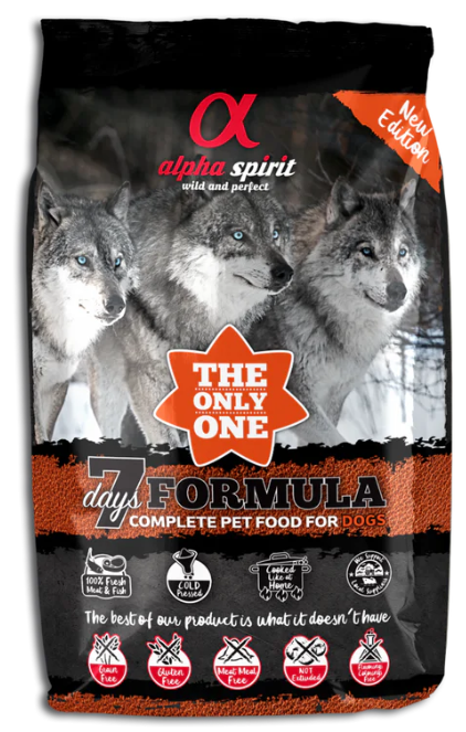 ALPHA SPIRIT ALIMENTO PERROS THE ONLY ONE 7 DAYS FORMULA SACO 12 KG - Imagen 2