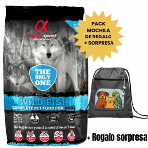 ALPHA SPIRIT ALIMENTO PERROS THE ONLY ONE WILD FISH SACO 12KG