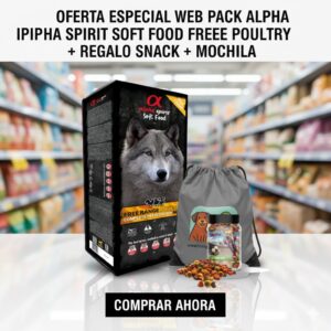 ALPHA SPIRIT ALIMENTO PERROS THE ONLY ONE MULTIPROTEIN PIENSO 9KG