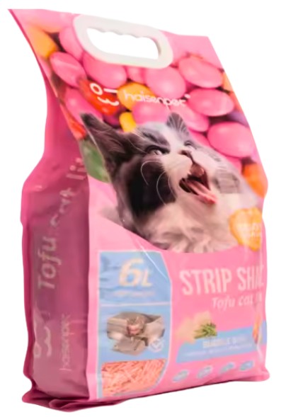 4 UNIDADES DE ARENA TOFU PREMIUM AROMA A CHICLE (6 LITROS,2,6KG) - BIODEGRADABLE - Imagen 5