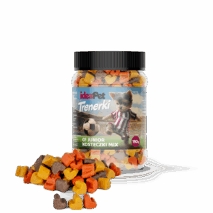 BOTE SNACKS MINI CORAZONES 190GR - IDEAPET