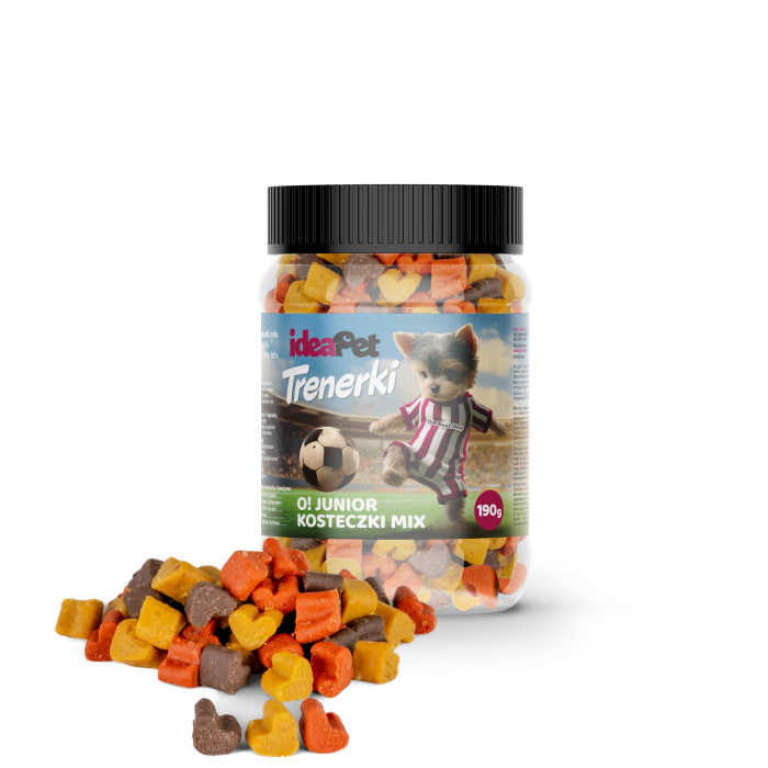 BOTE SNACKS MINI CORAZONES 190GR - IDEAPET