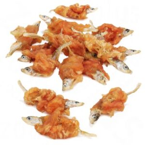 Snack Natural Pescadito con Pollo 1 kg – Delicia Saludable para Perros