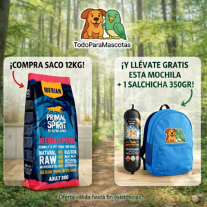 IBERIAN CERDO 12KG MAS MOCHILA